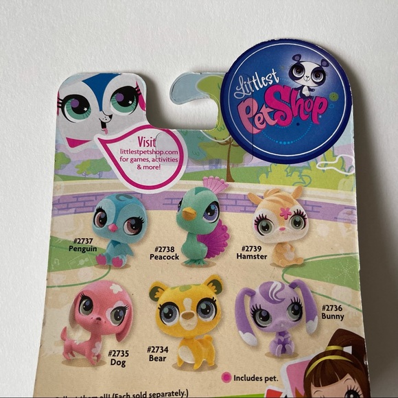 Littlest Pet Shop Hamster 2739 LPS Hasbro Brown - Picture 5 of 12
